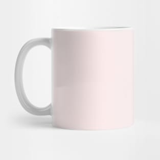 Solid bare Light Pink Monochrome Minimal Design Mug